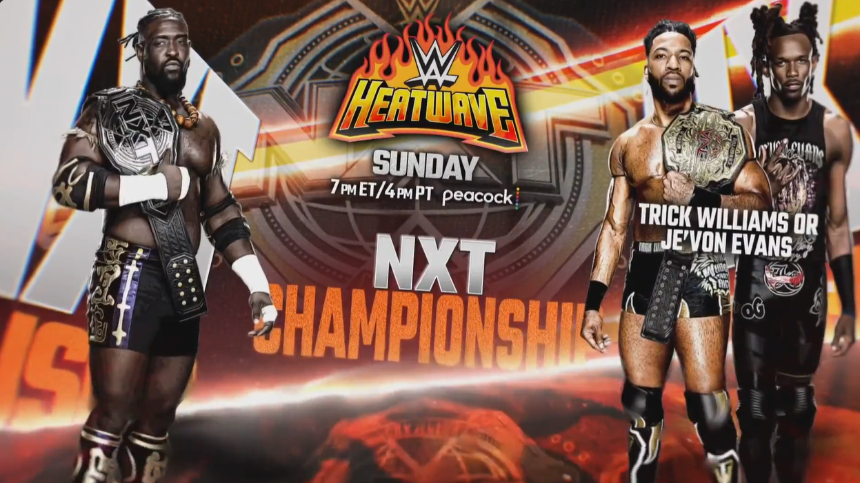 WWE NXT Heatwave card finalized, new number one contender crowned