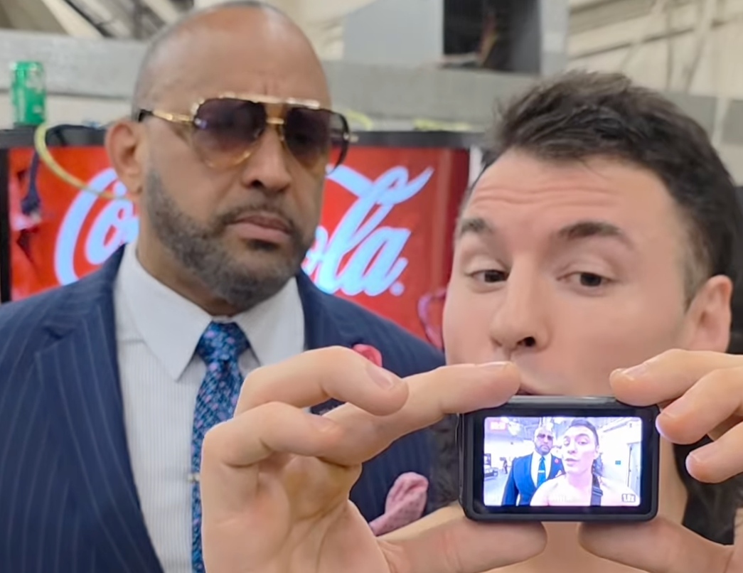 VIDEO: ‘Speedball’ Mike Bailey & MVP exchange pleasantries after reports of conflict