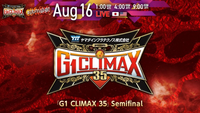 NJPW G1 Climax 35 semifinals set