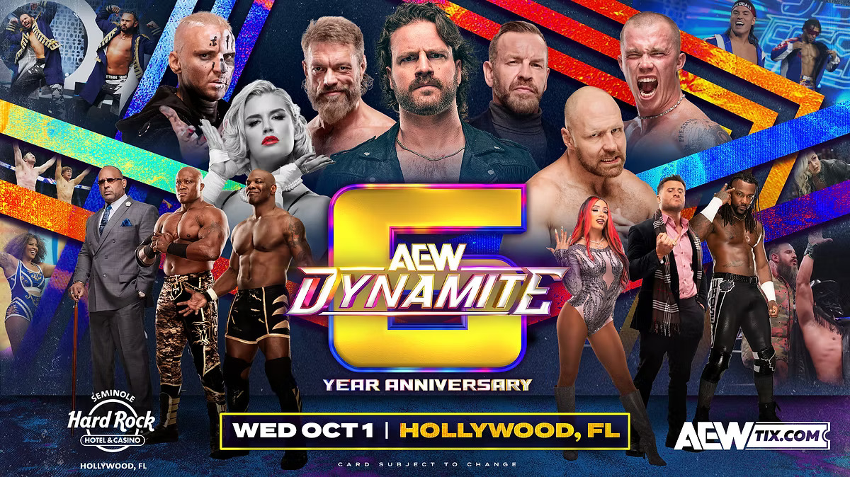 AEW reveals date, location for Dynamite sixth anniversary episode