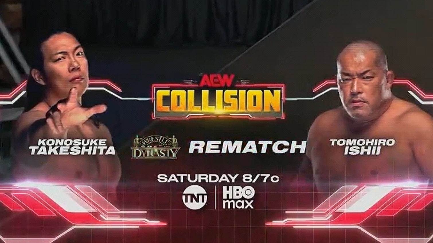 Takeshita vs. Ishii part of AEW Collision lineup