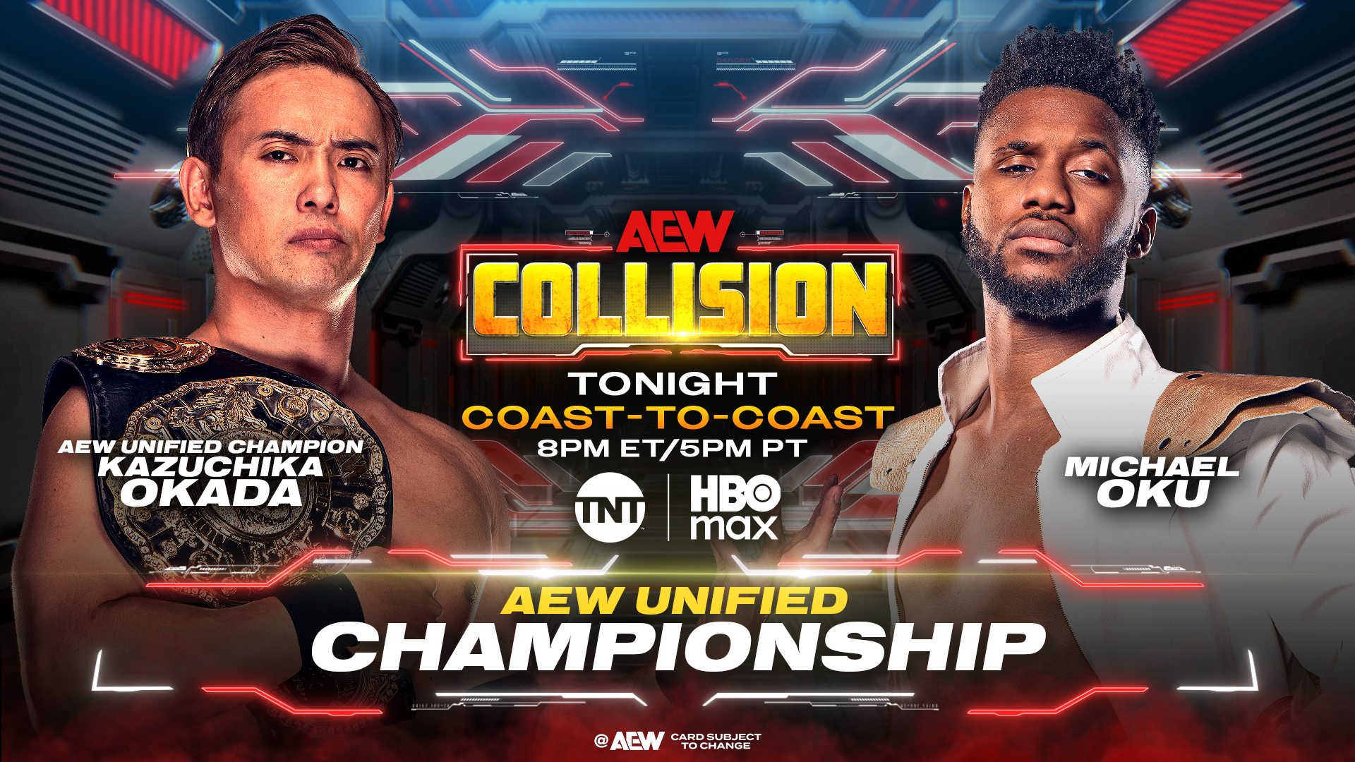 AEW Collision live results: Unified title tournament begins, MJF appearance