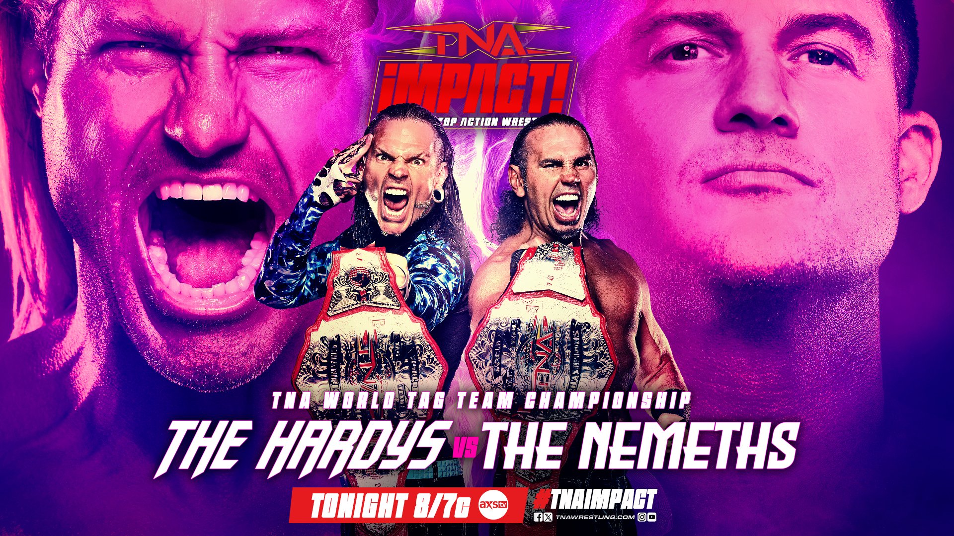 TNA Impact live results: Hardys vs. Nemeths Tag Team title rematch