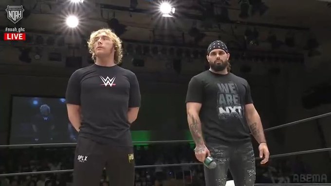 WWE NXT wrestlers appear at Pro Wrestling NOAH show, future matches set