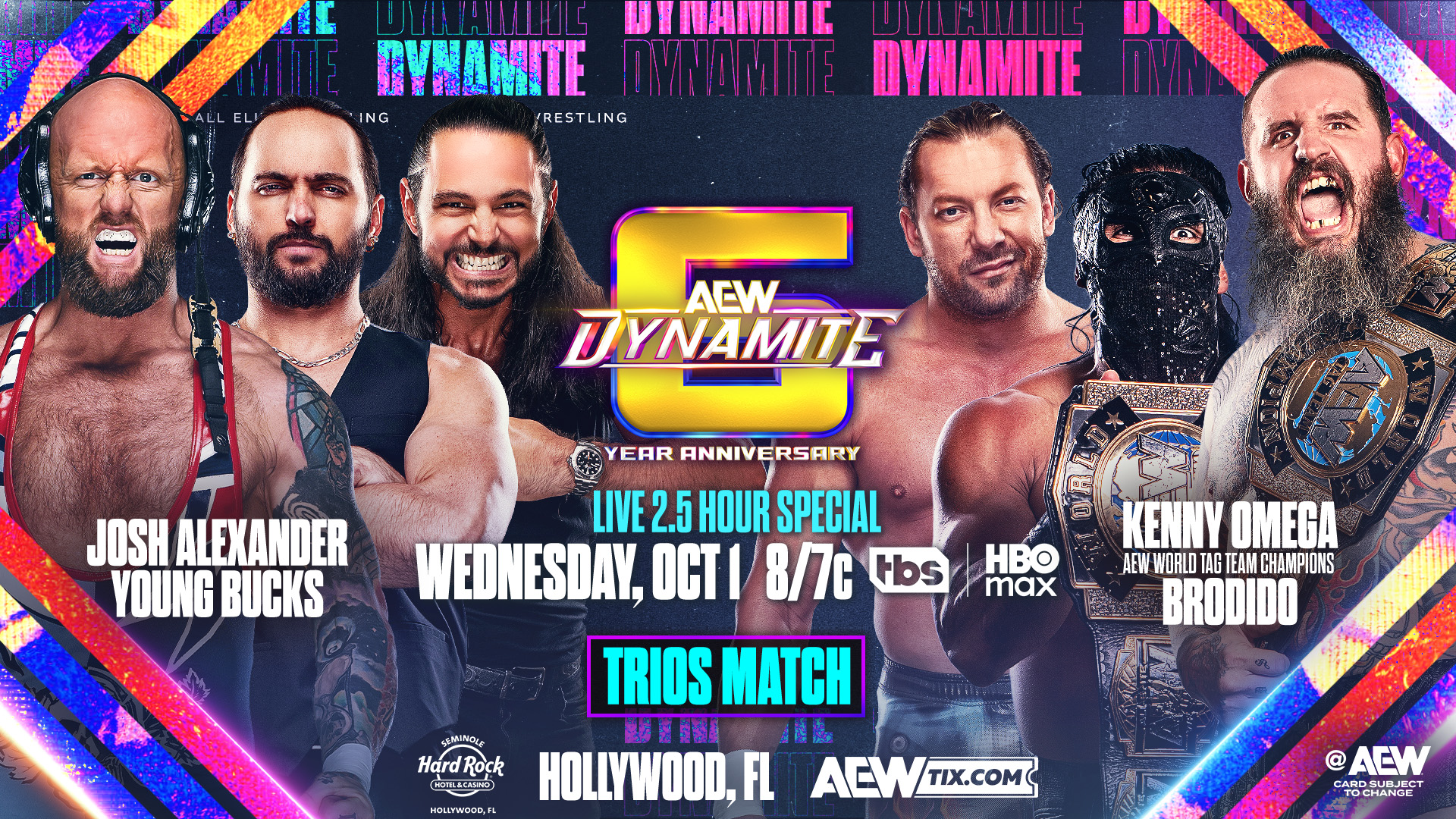 AEW Dynamite live results: 6th anniversary, Kenny Omega returns