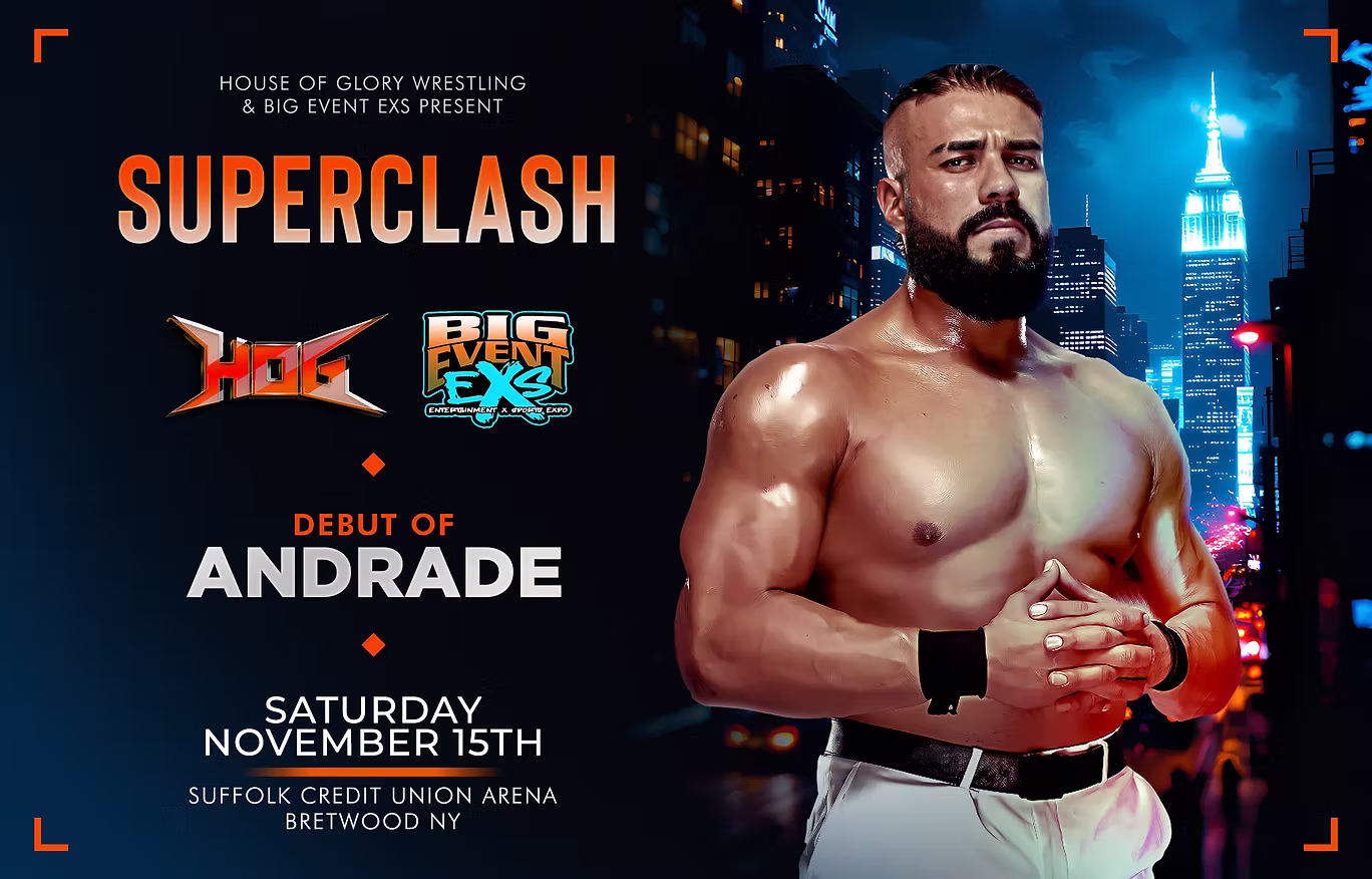 Andrade announced for independent show
