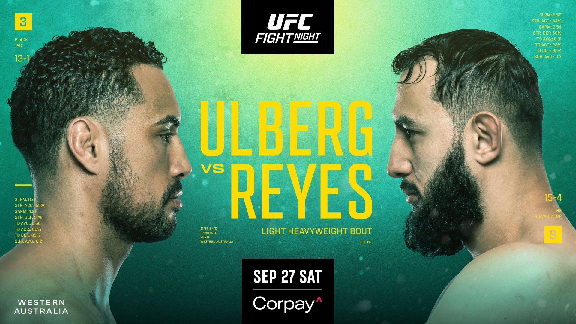 UFC on ESPN+ 118 live results: Carlos Ulberg vs. Dominick Reyes