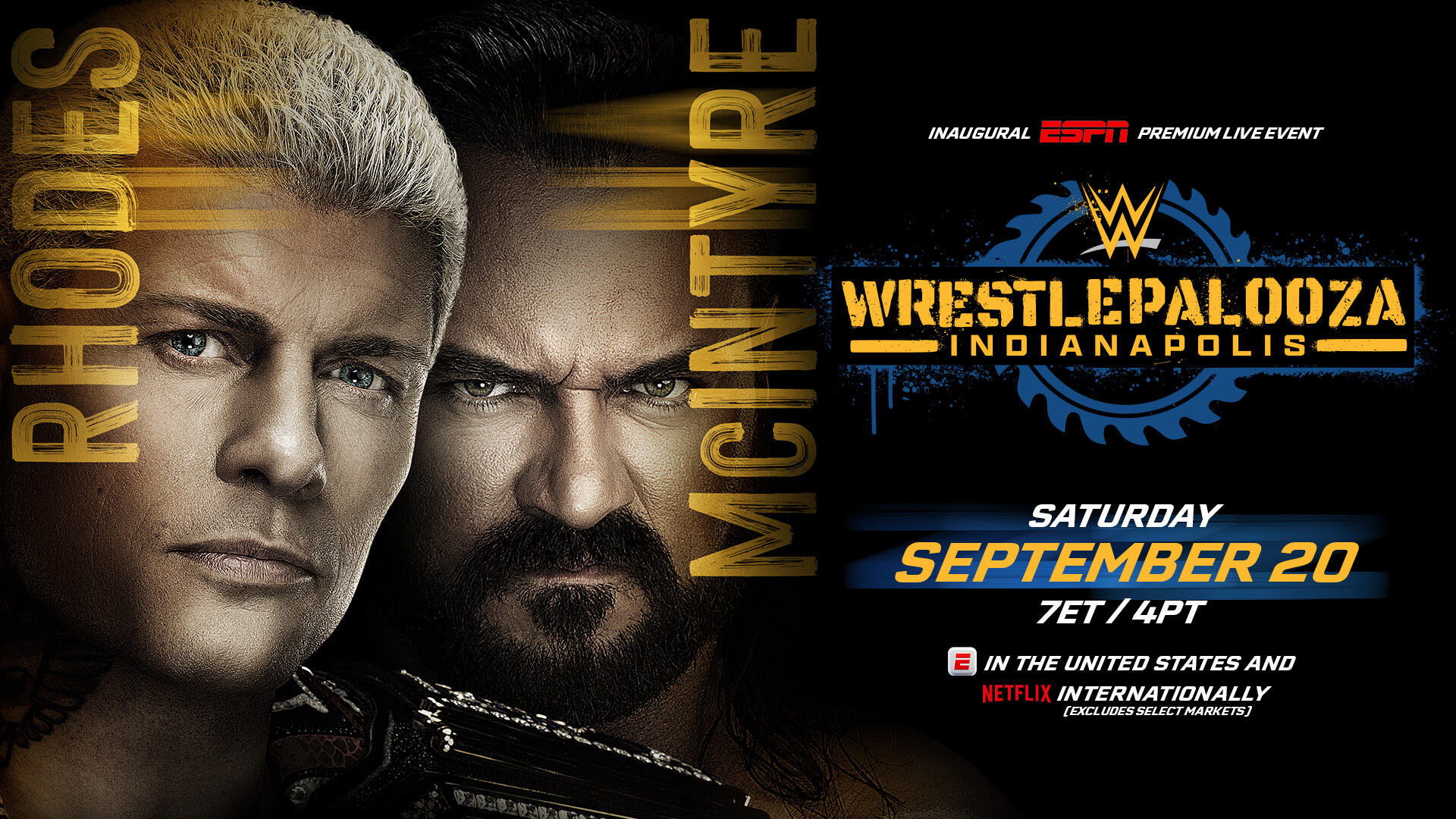 WWE Wrestlepalooza 2025 Start Times Main Card: US, UK, Australia and more
