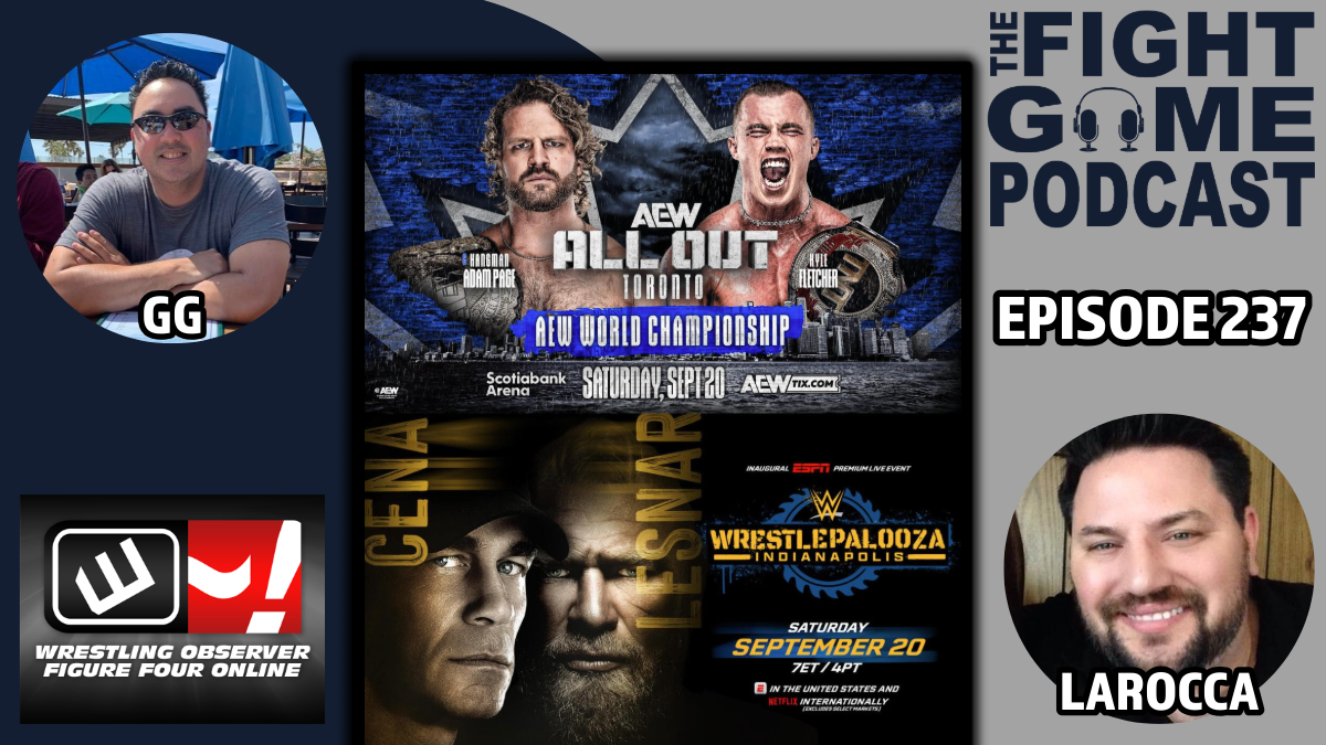Fight Game: Big AEW All Out & WWE Wrestlepalooza previews