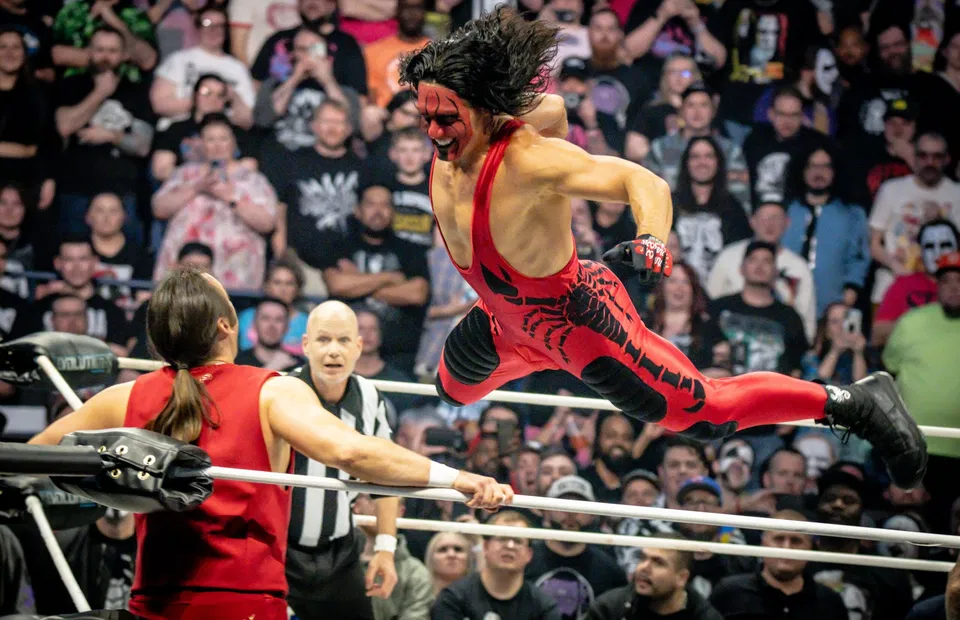 Sting’s son Steven Borden makes AEW in-ring debut
