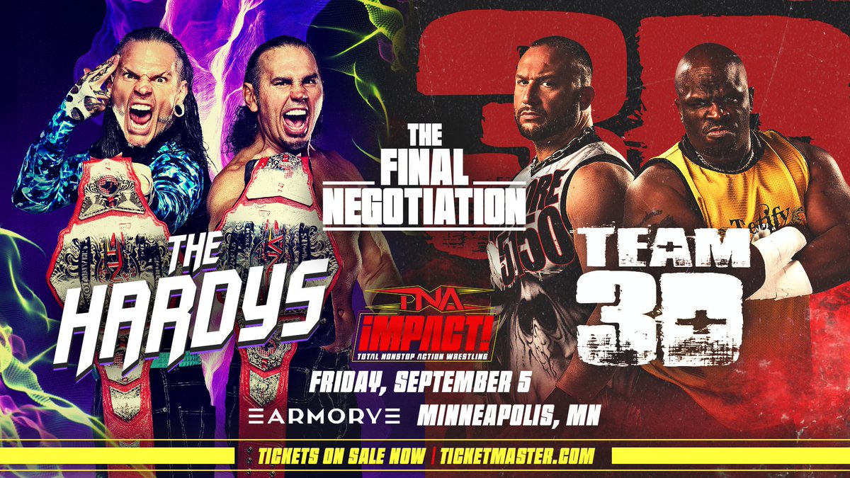 TNA announces Hardys-Dudleys ‘Final Negotiation’