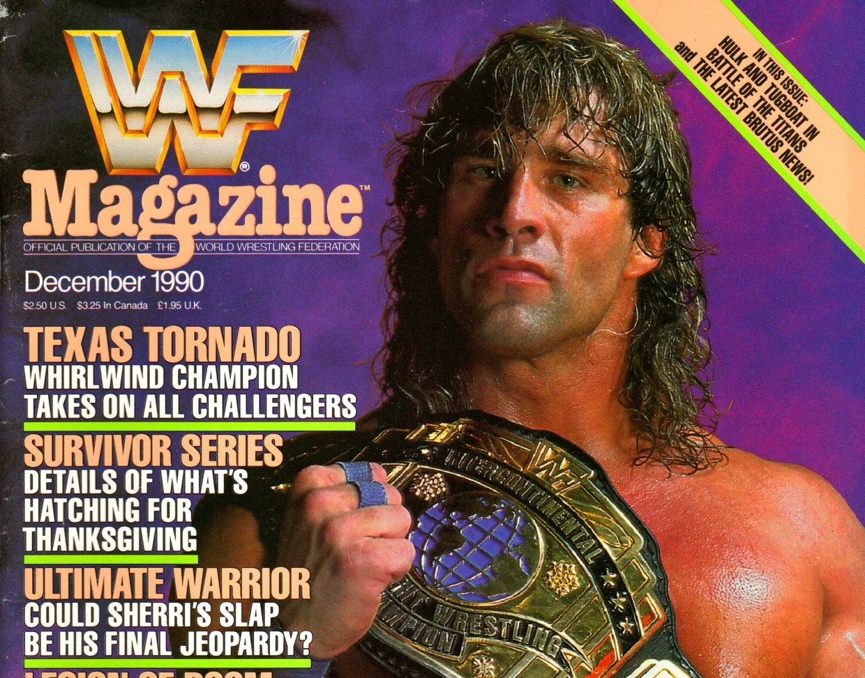 DragonKingKarl: A look at WWF Magazine from December 1990