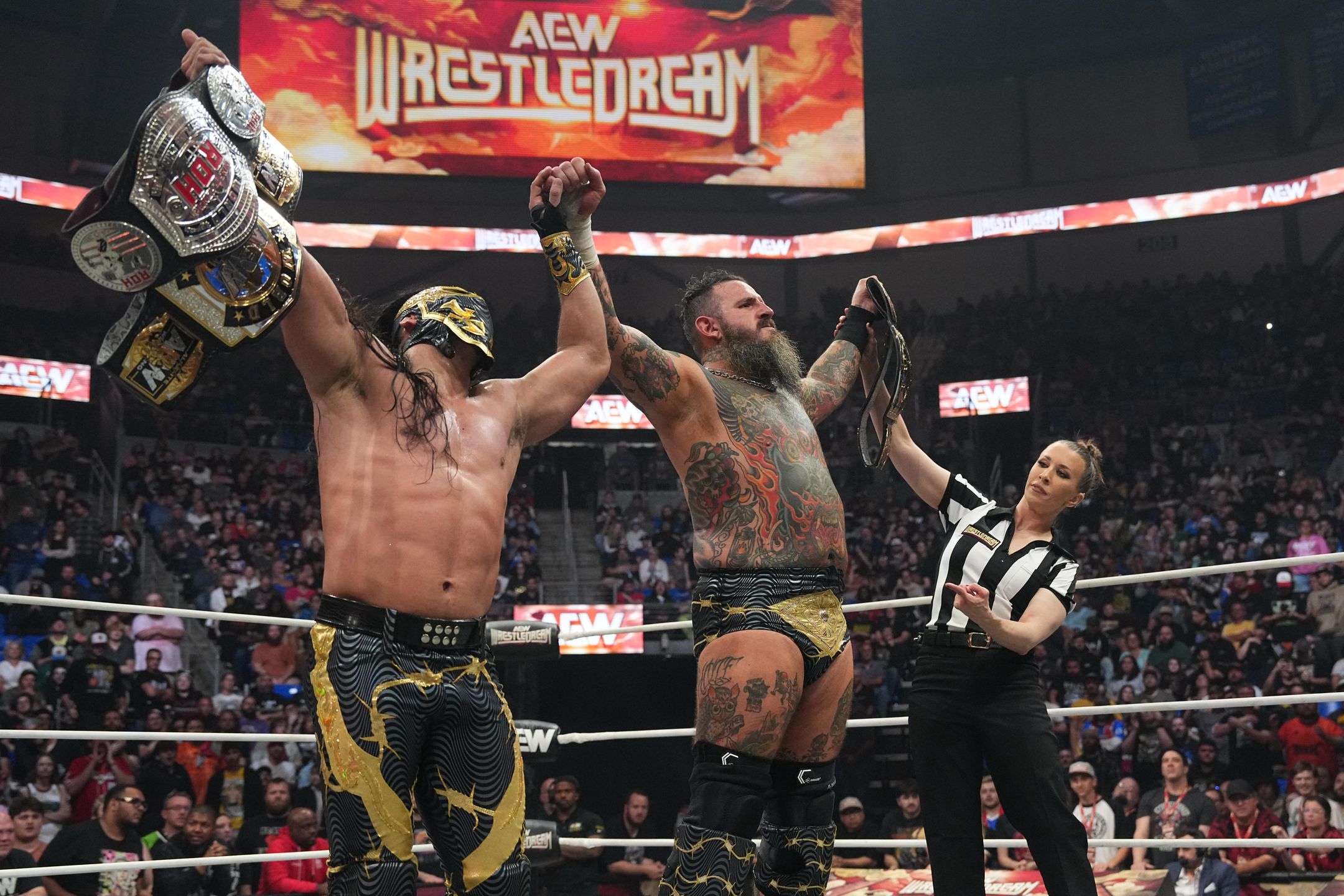 Tag Team title match official for AEW Full Gear