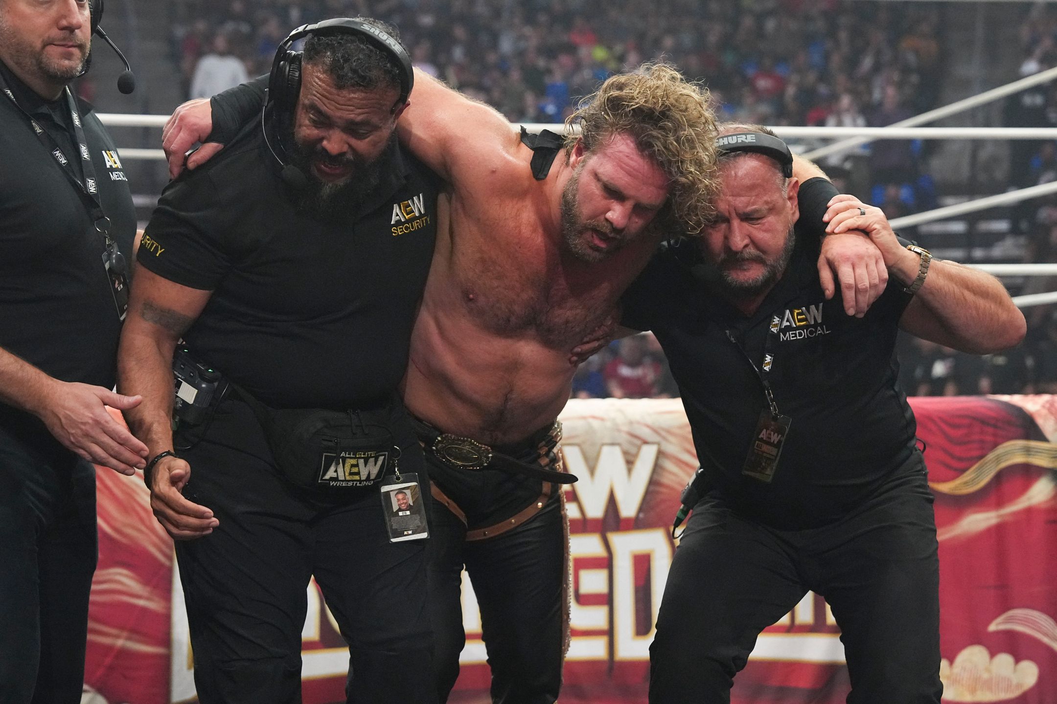 Hangman Page responds to Samoa Joe’s post-match attack at AEW WrestleDream