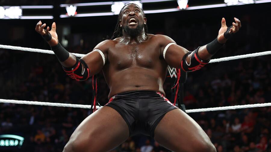 Oba Femi calls out Omos for NXT house show: ‘There can only be one Nigerian giant’