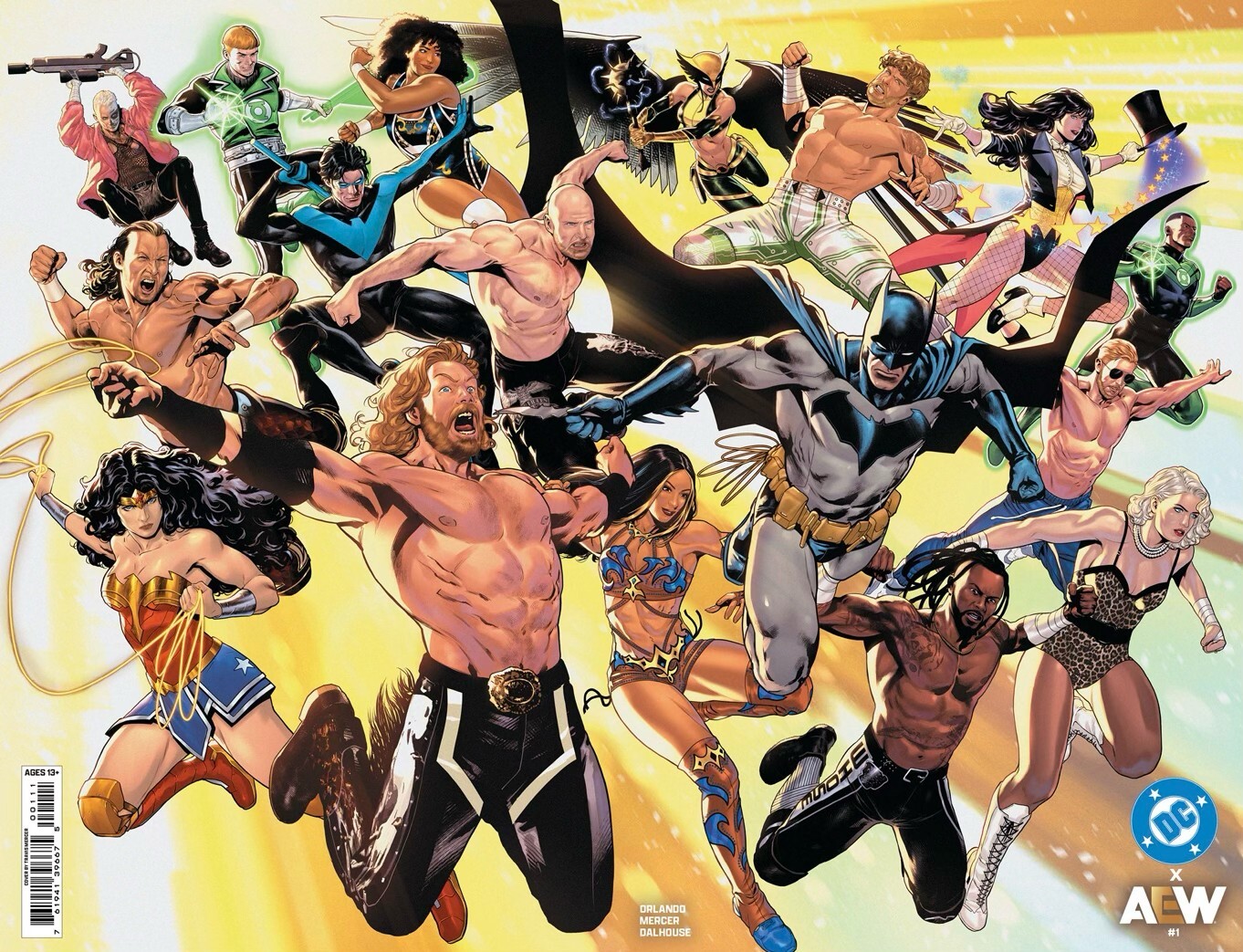 Heels, Heroes & Hardcovers: Looking at the first issue of the AEW/DC Comics crossover