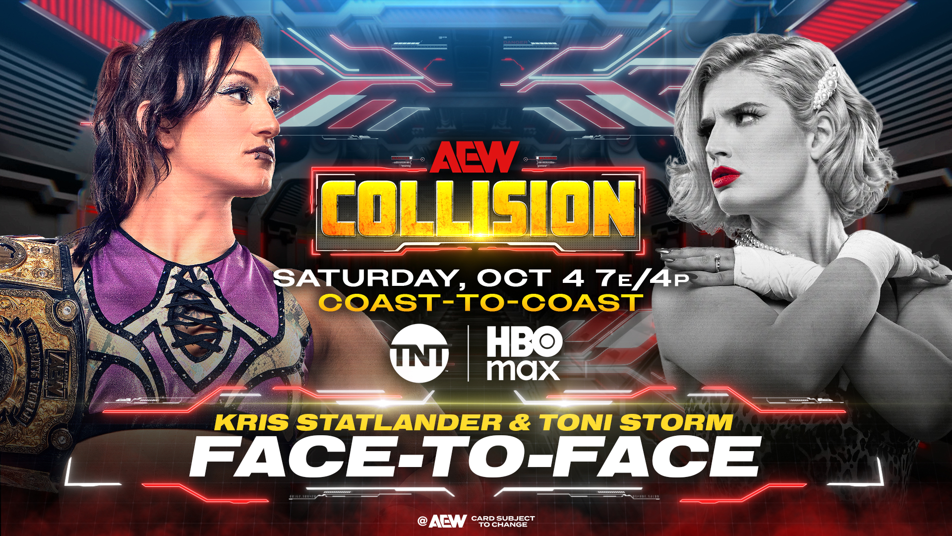 Full lineup for AEW Collision revealed