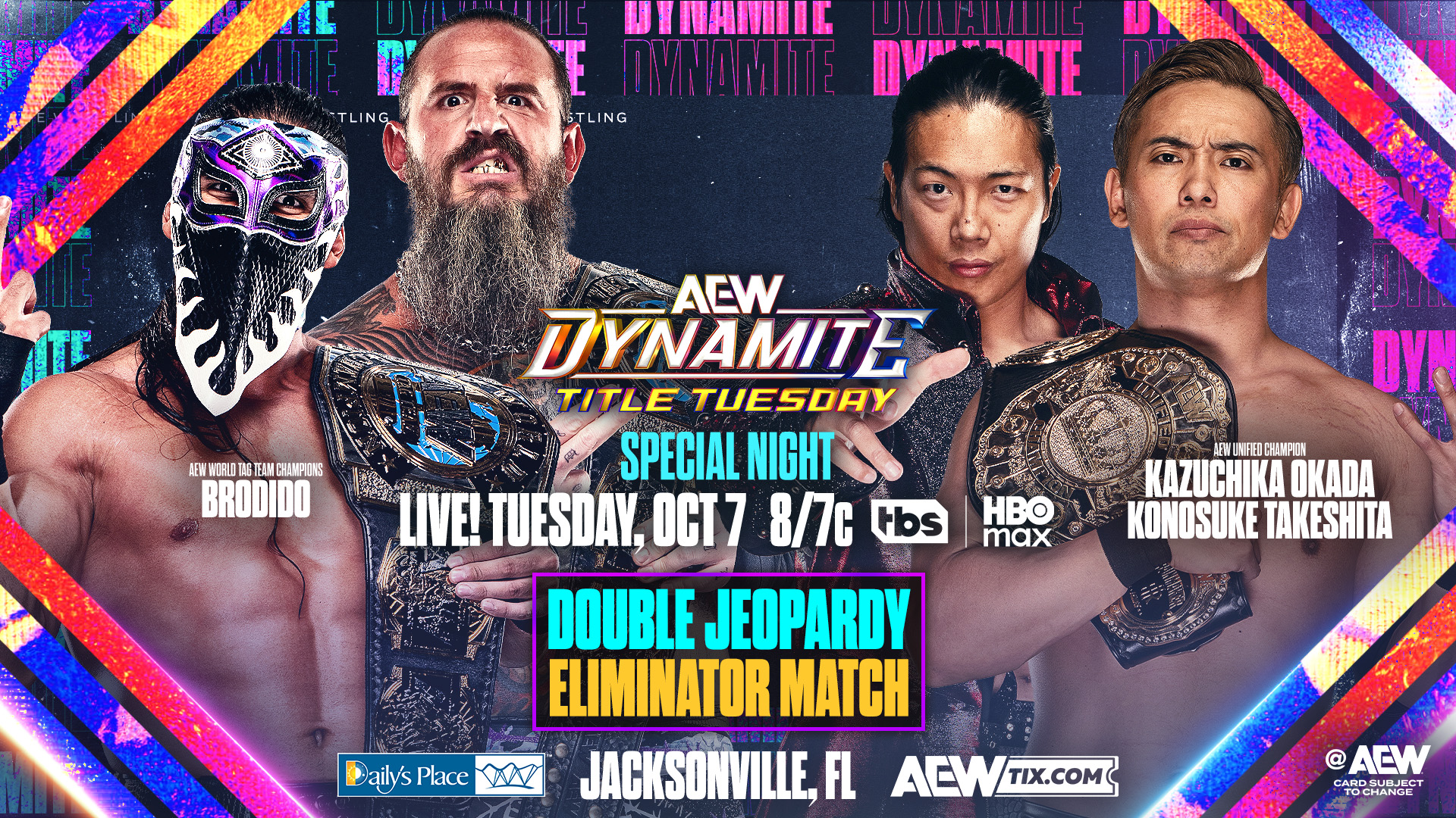 New matches and stipulations set for AEW Dynamite Title Tuesday