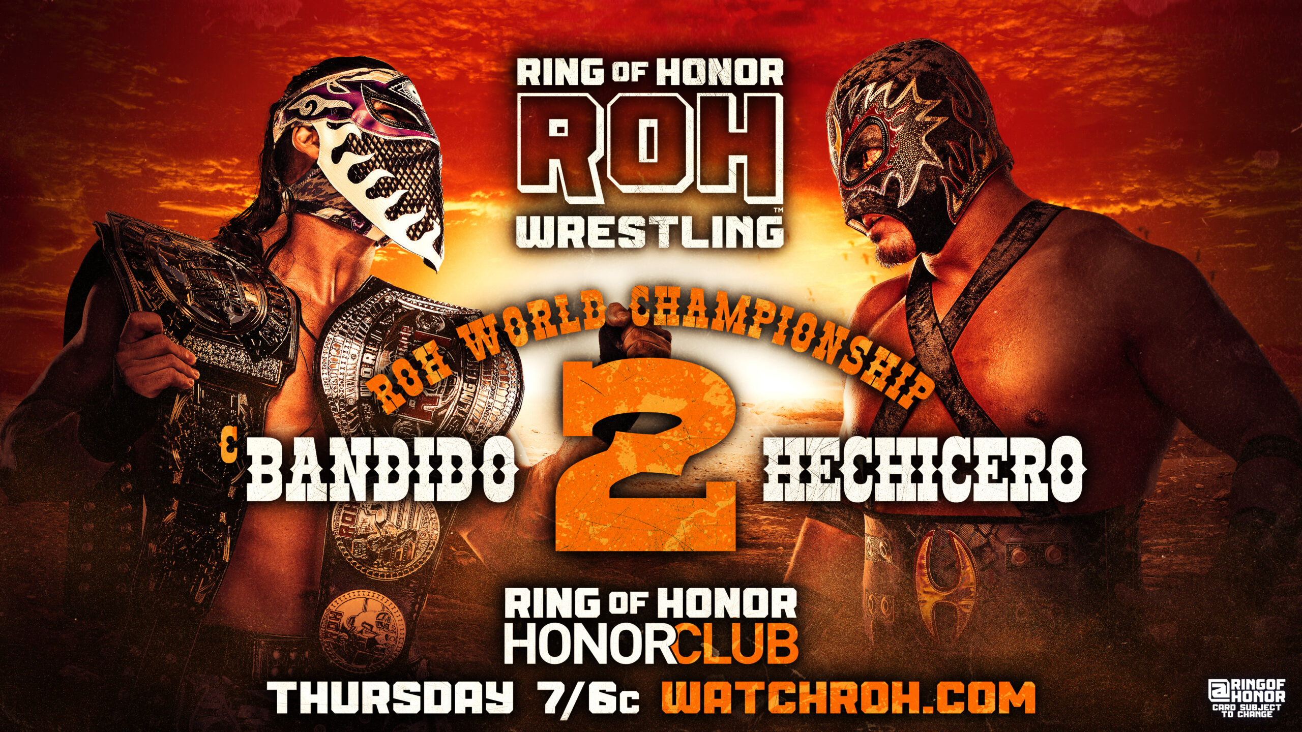 Ring of Honor TV live results: Bandido vs. Hechicero rematch