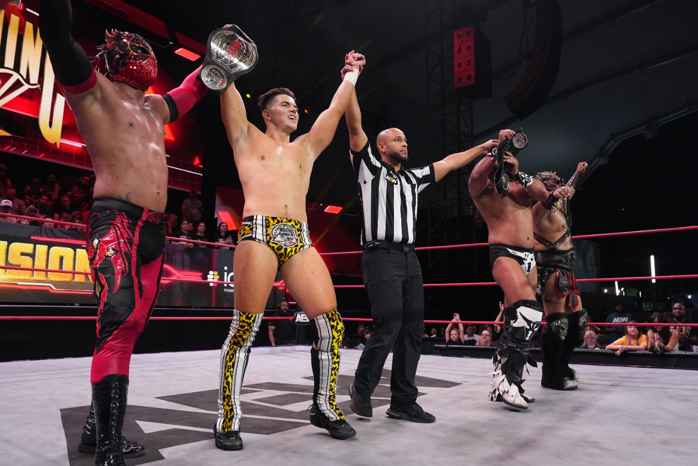 LFI member injured during AEW Dynamite