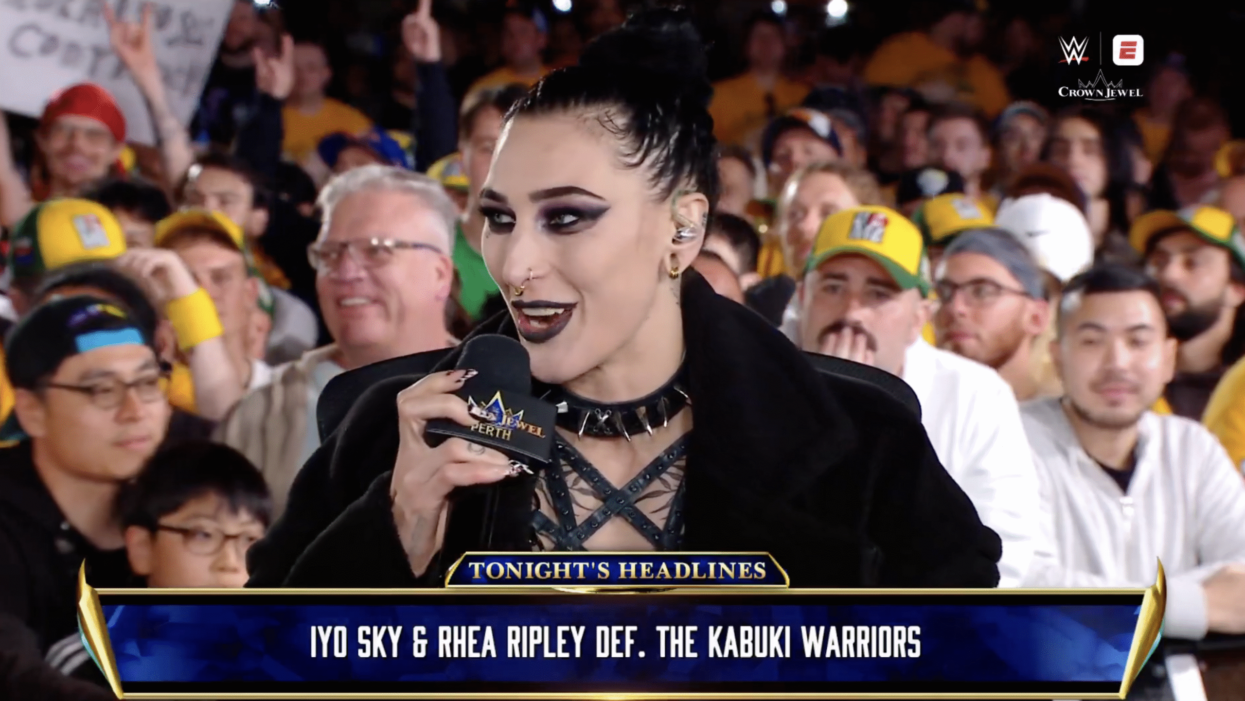 Rhea Ripley comments on WWE fan support following Crown Jewel