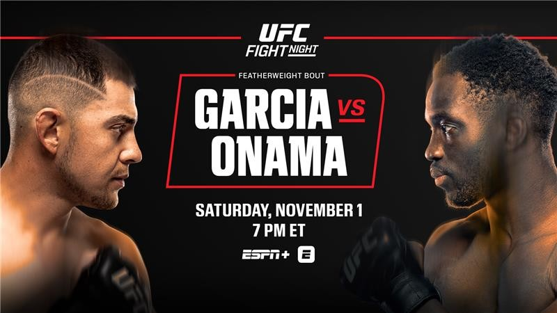 UFC on ESPN+ 121 live results: Steve Garcia vs. David Onama