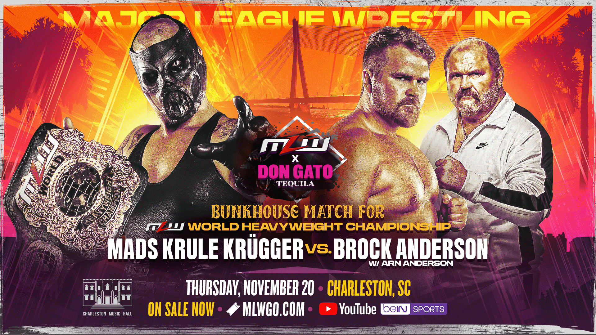 Arn Anderson to manage son for MLW World title match
