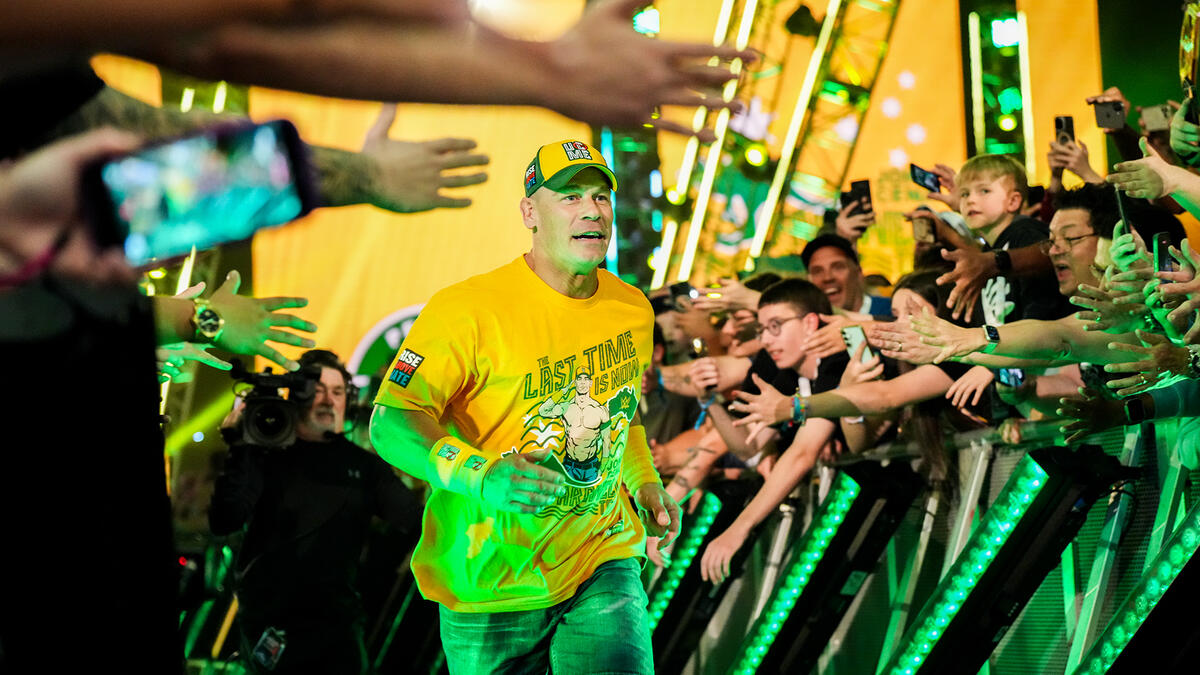 John Cena visits WWE Performance Center again