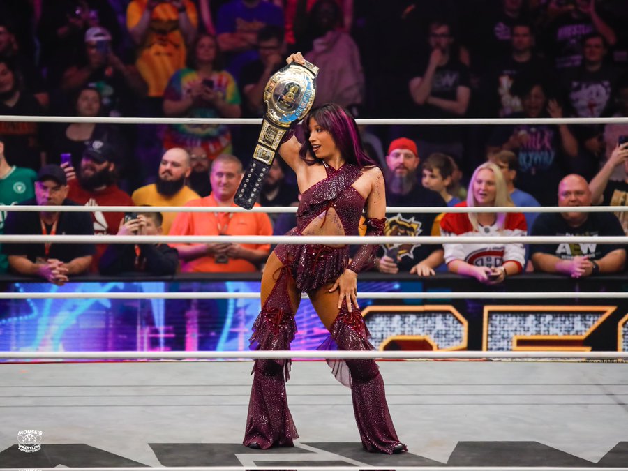 Mercedes Mone celebrates 12th title: ‘The best to ever do it’