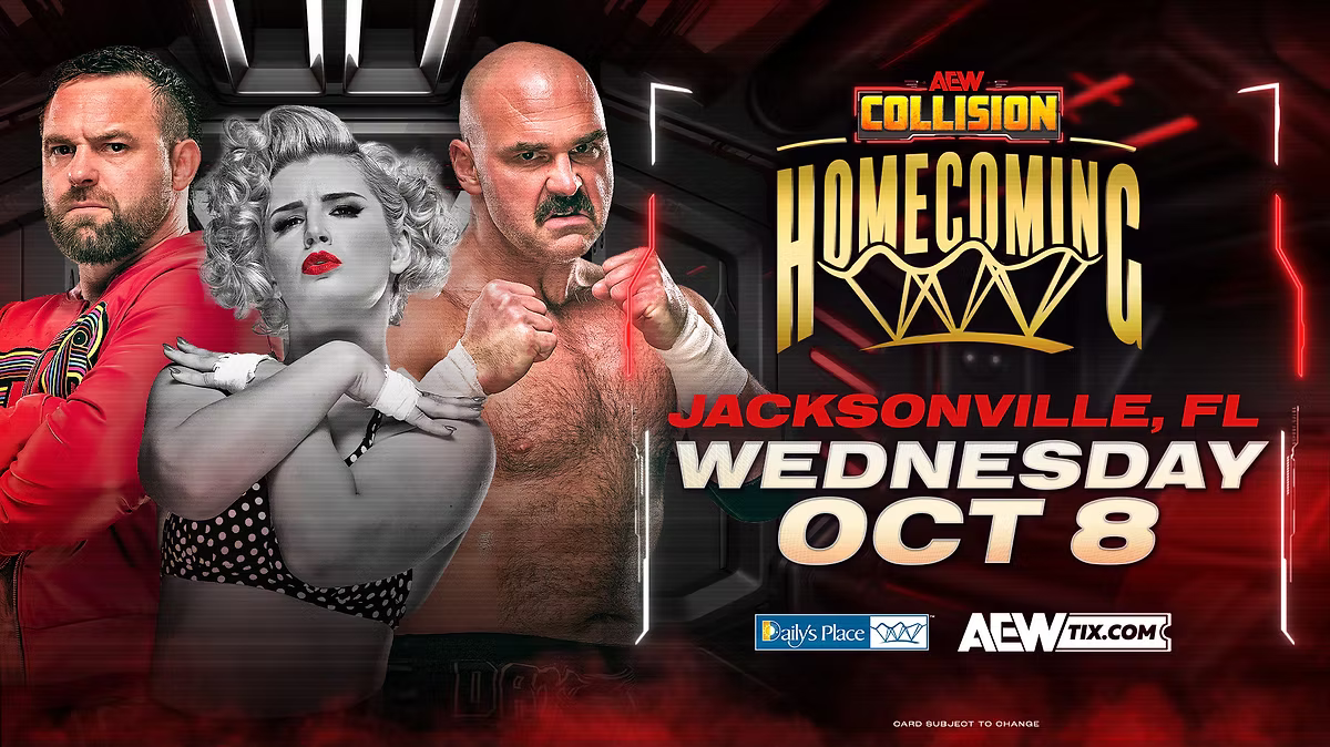 AEW Collision Homecoming lineup revealed