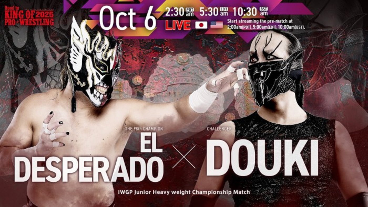 NJPW Road to KOPW live results: IWGP Junior title match