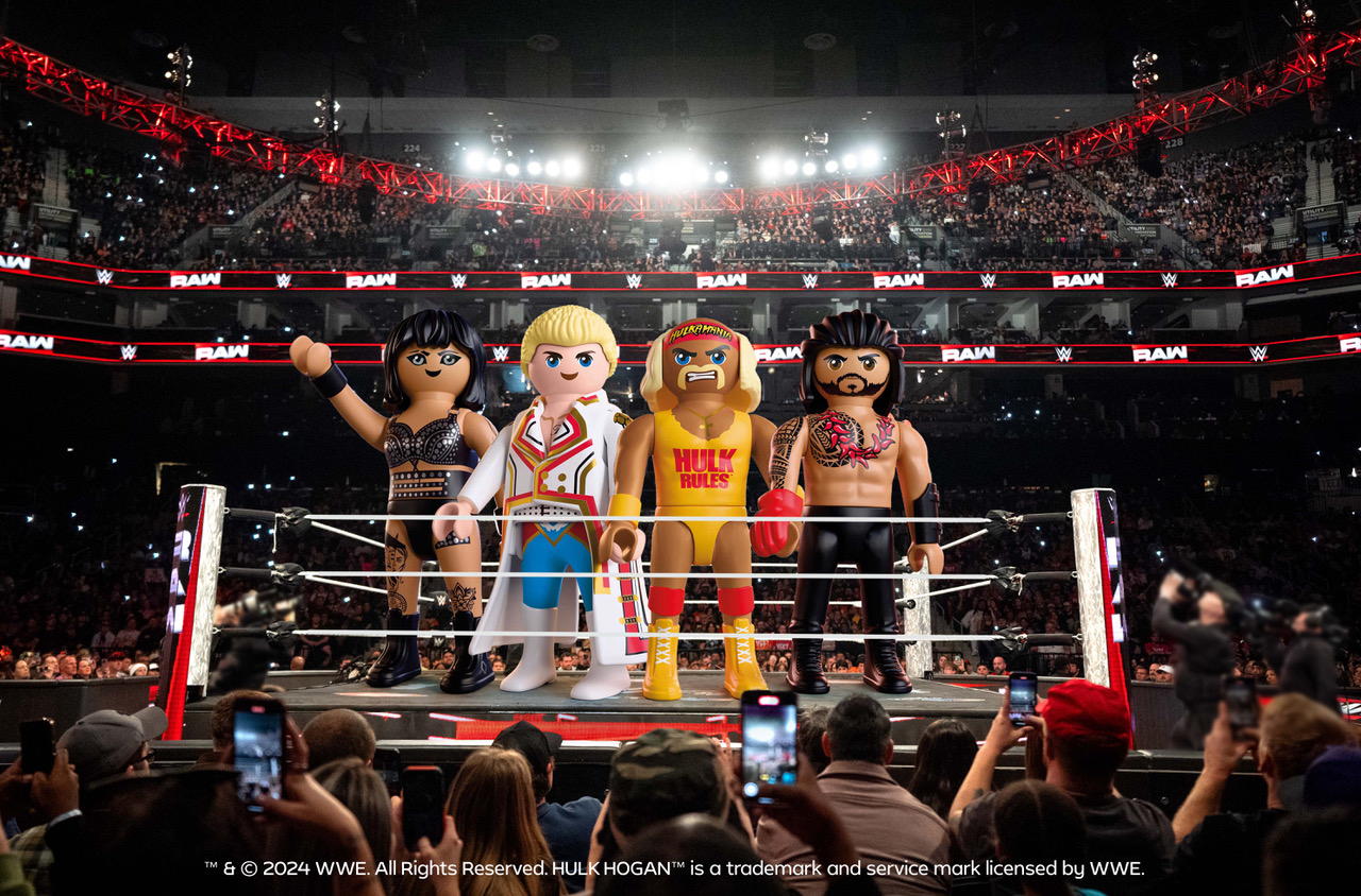WWE announces new partnership with Playmobil toys