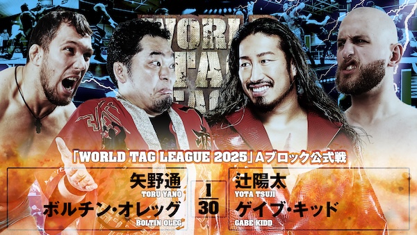 NJPW World Tag League 2025 night seven results, updated standings