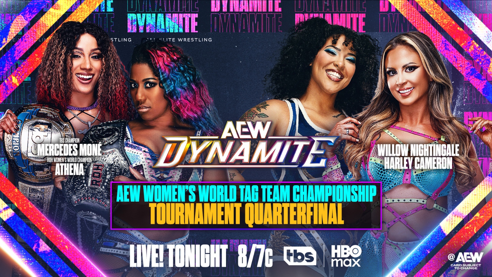 AEW Women’s Tag Team title tournament sees surprise finish