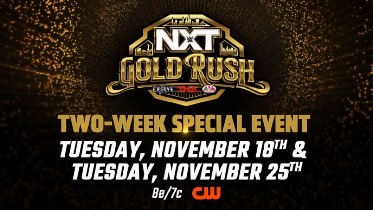 WWE NXT Gold Rush cards finalized