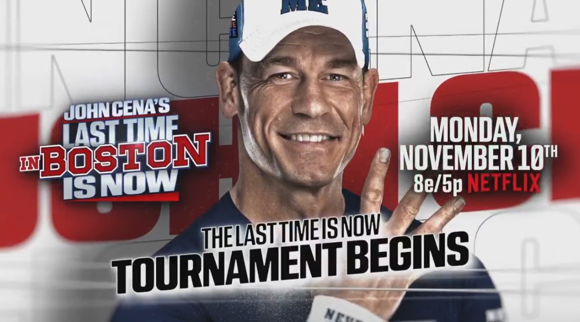 John Cena reveals The Last Time Is Now tournament to determine final opponent