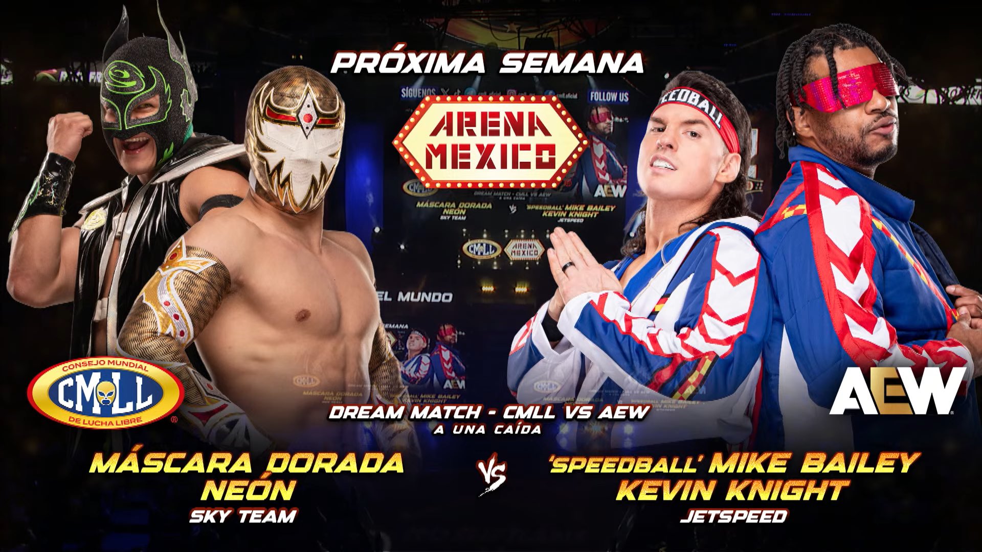 CMLL notes: New NJPW Strong Tag Champions, Templario, AEW stars announced