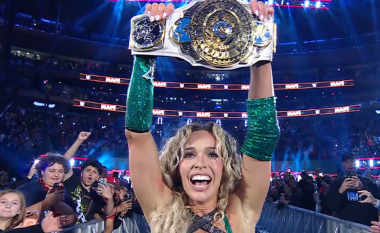 AJ Lee helps Maxxine Dupri win Women’s Intercontinental title on WWE Raw