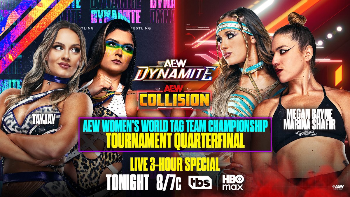 AEW Women’s Tag title tournament semifinals set