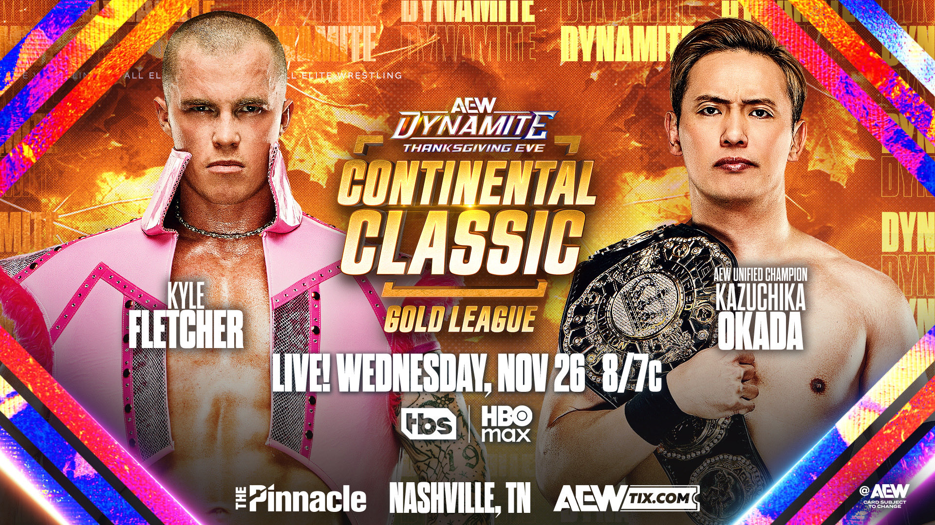 AEW Dynamite Thanksgiving Eve live results: Continental Classic begins