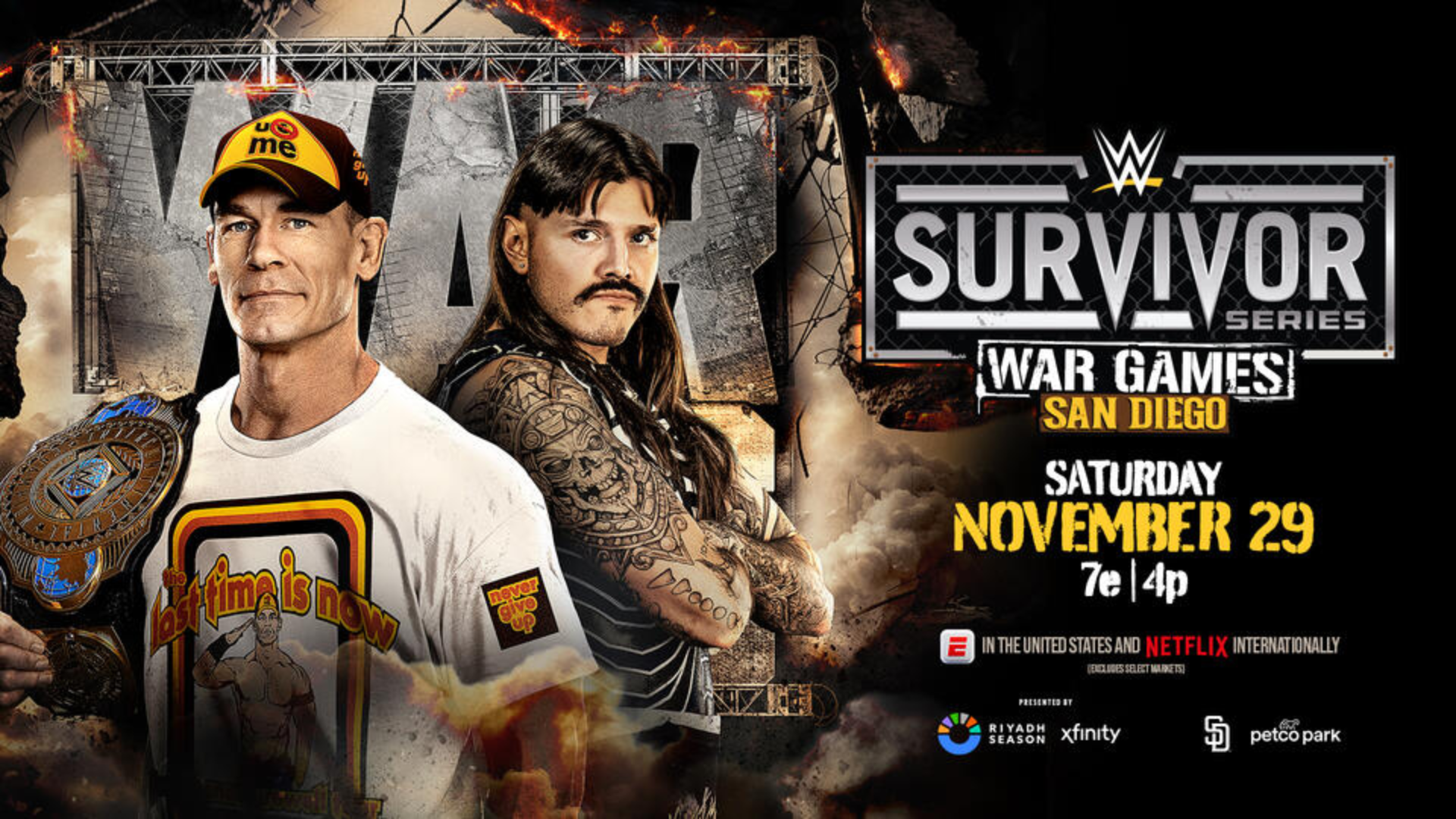 WWE Survivor Series 2025 John Cena vs Dom Mysterio