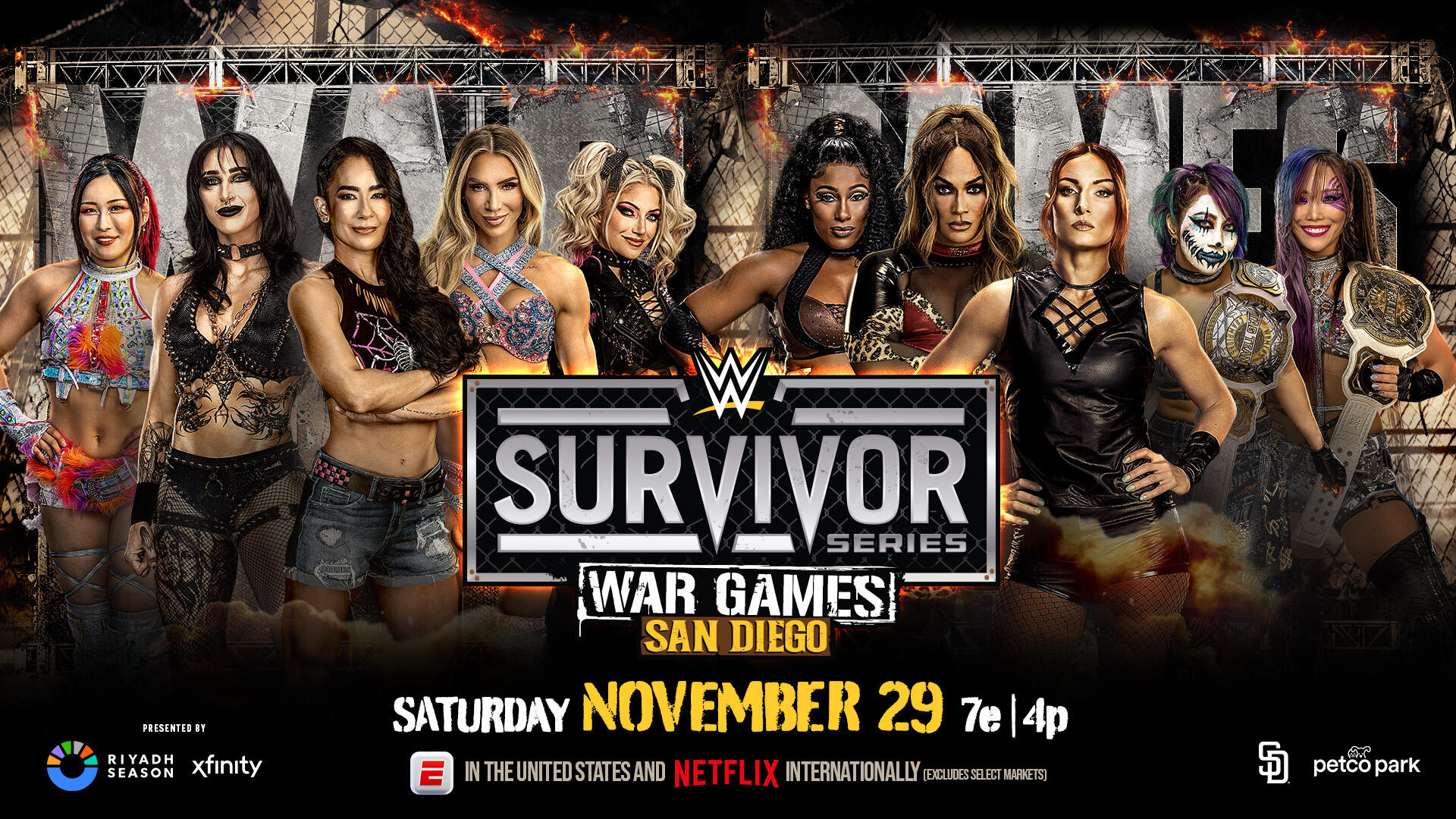 WWE Survivor Series WarGames 2025 Card: Every confirmed match