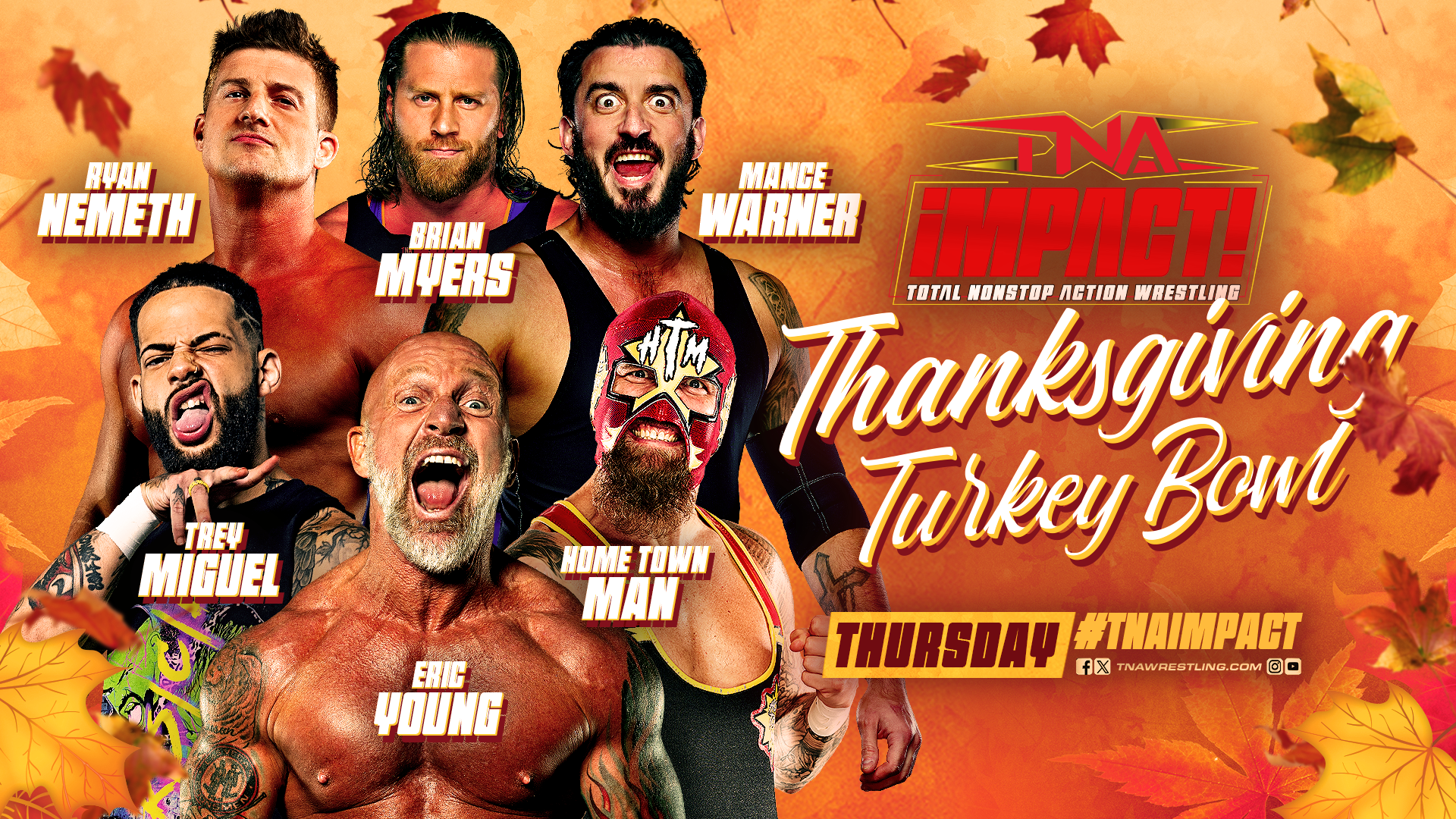TNA Impact Thanksgiving special results: The Ryan Nemeth show