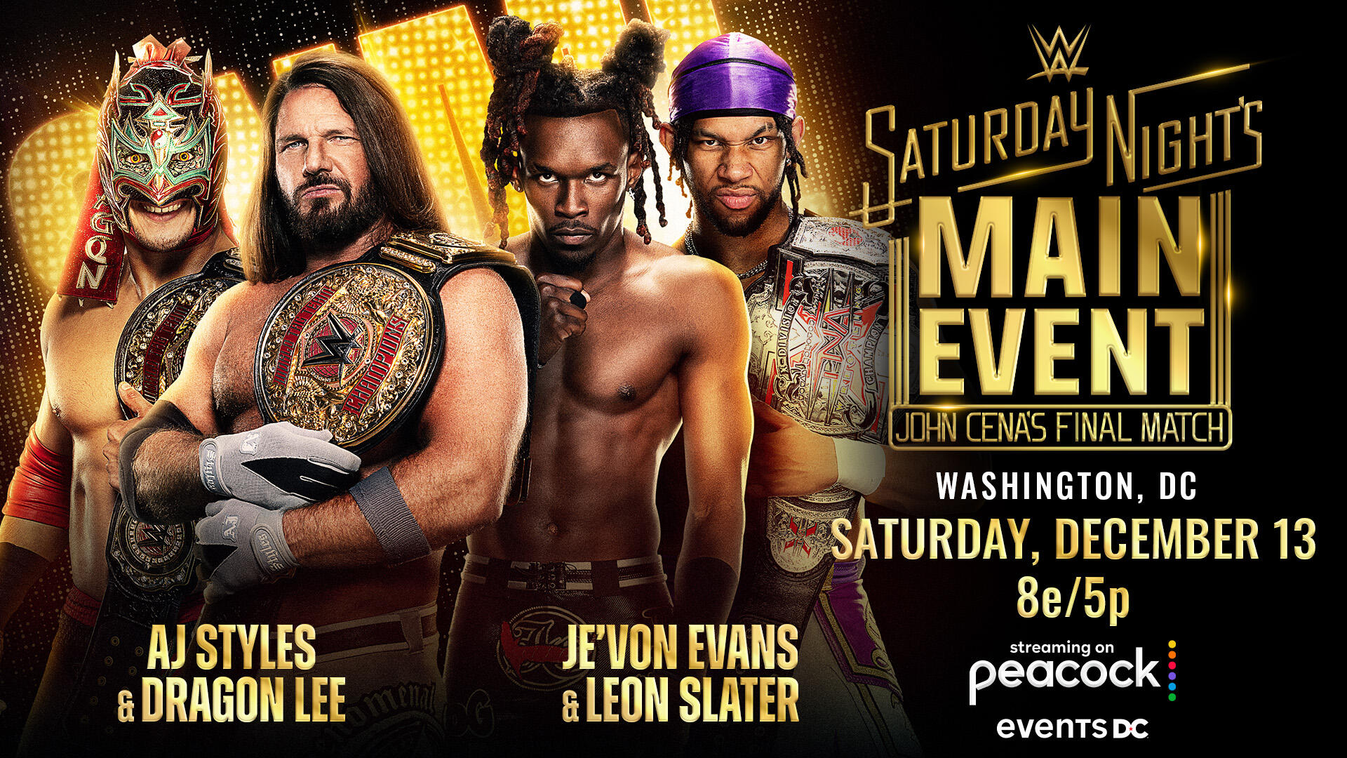 Update on WWE Tag Team title status for Saturday Night’s Main Event