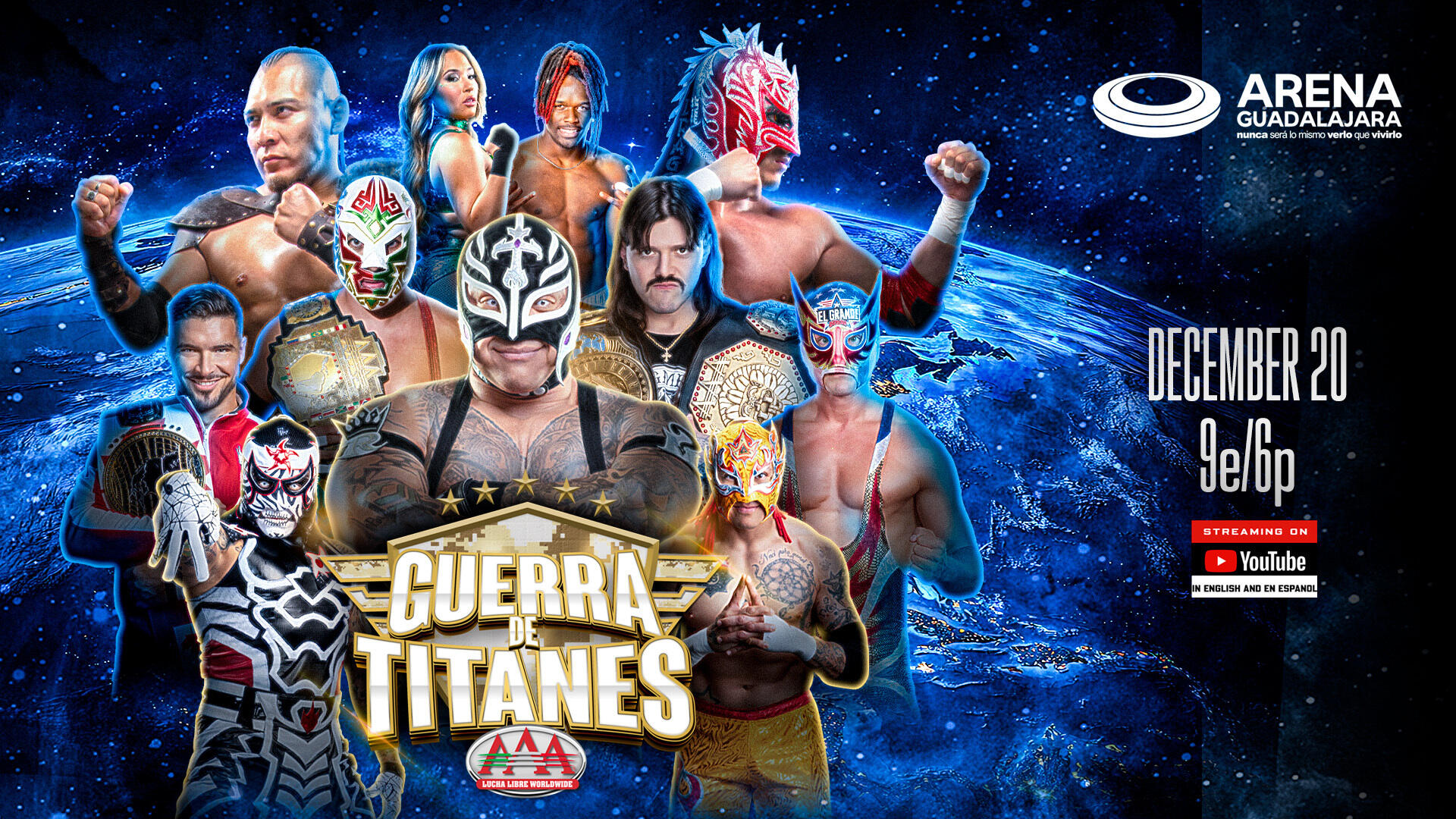 Full lineup for AAA Guerra de Titanes announced