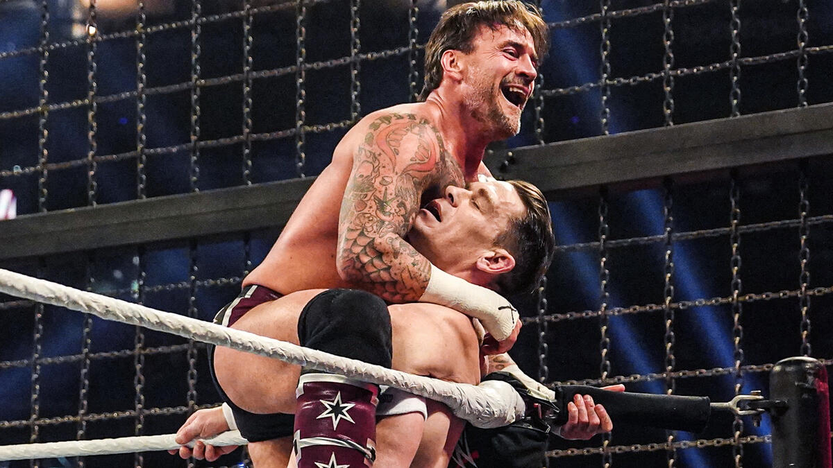 CM Punk John Cena WWE