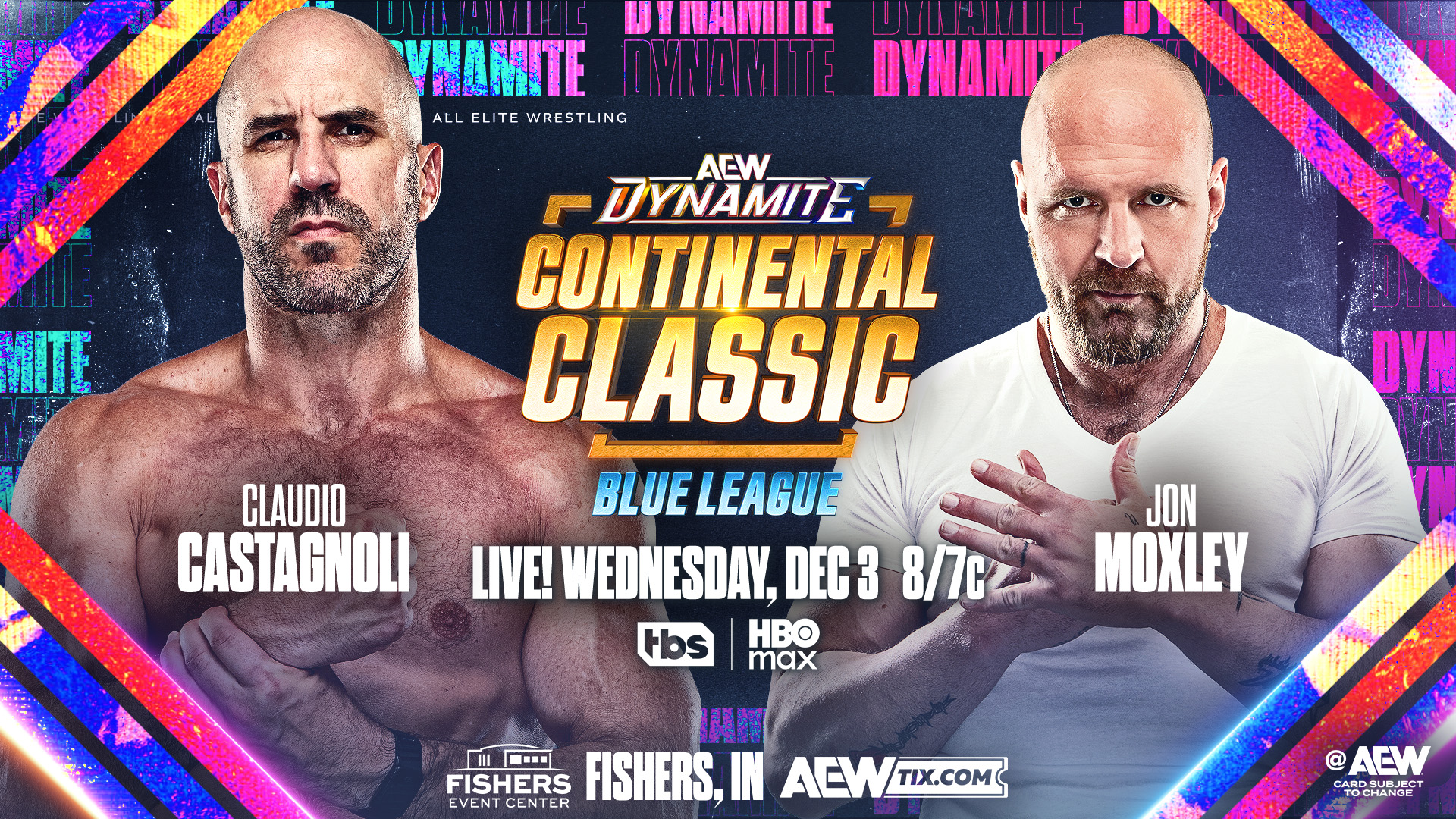 AEW Dynamite live results: Moxley vs. Castagnoli Continental Classic bout