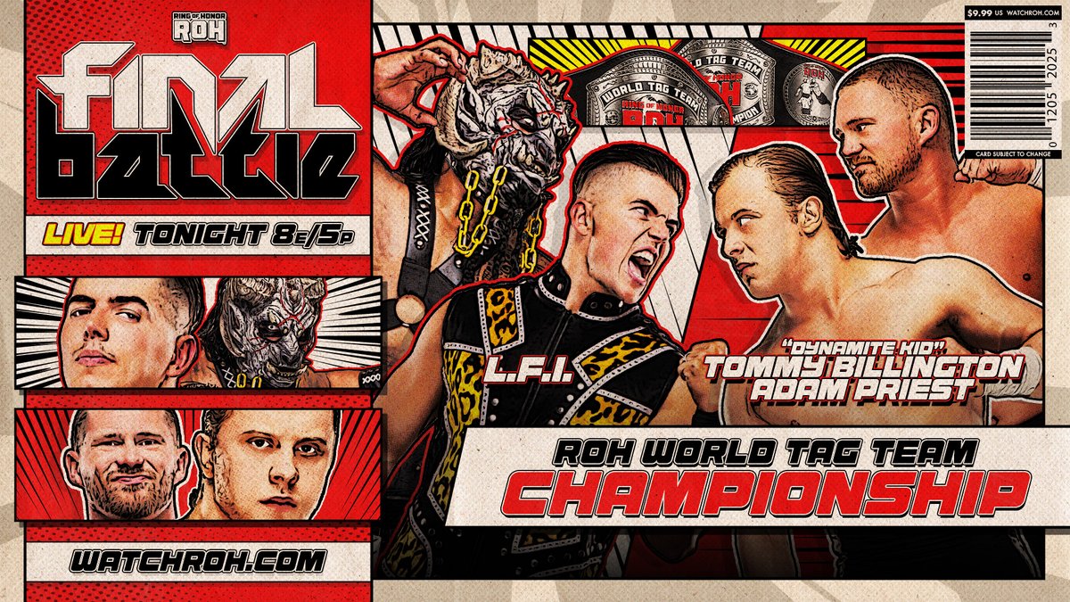 New Tag Team Champions crowned at ROH Final Battle