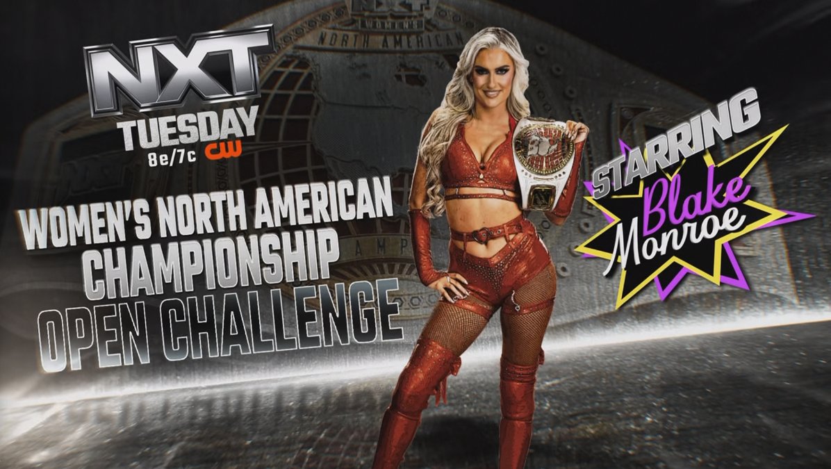 Women’s North American title open challenge set for next WWE NXT