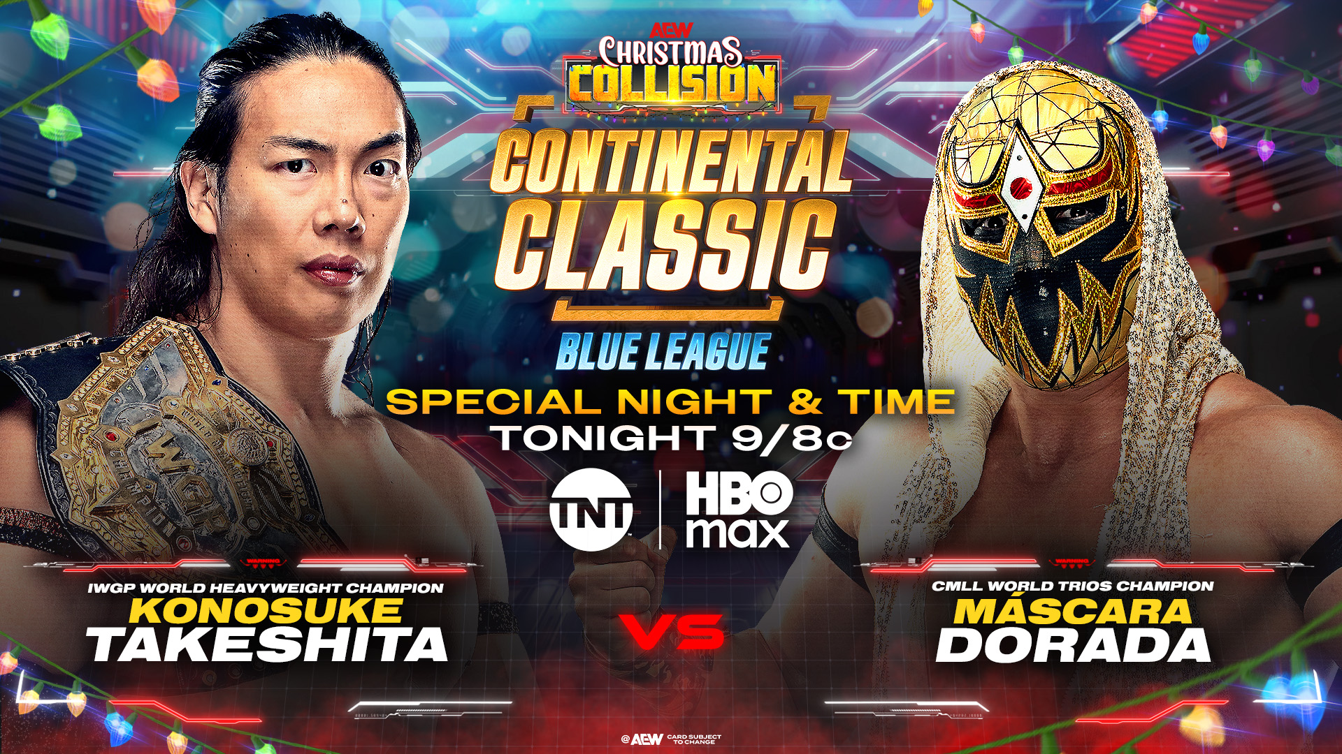 AEW Christmas Collision live results: Six Continental Classic matches